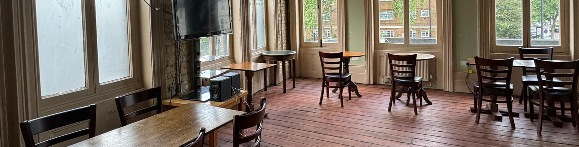 The Phoenix Clapham interior and bar